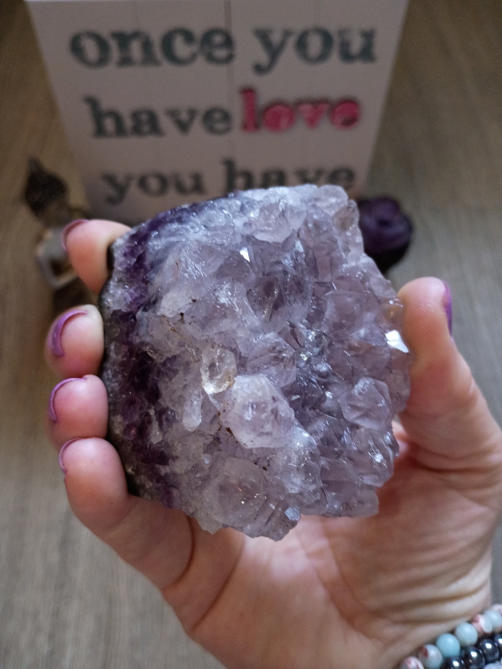 Uruguayan Amethyst Crystal Cluster